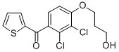 [2,3-DICHLORO-4-(3-HYDROXYPROPOXY)PHENYL]-2-THIENYLMETHANONE CAS#: 236735-89-0