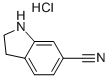2,3-DIHYDRO-1H-INDOLE-6-CARBONITRILE HYDROCHLORIDE CAS#: 15861-35-5