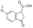 2,3-DIHYDRO-6-METHOXY-3-OXO-1H-INDENE-1-CARBOXYLIC ACID CAS#: 17825-44-4
