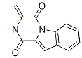 2,3-Dihydro-2-methyl-3-methylenepyrazino[1,2-a]indole-1,4-dione CAS#: 19079-11-9