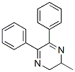 2,3-Dihydro-2-methyl-5,6-diphenylpyrazine CAS#: 16340-50-4