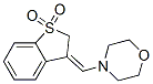 2,3-Dihydro-3-(morpholinomethylene)benzo[b]thiophene 1,1-dioxide CAS#: 16958-11-5