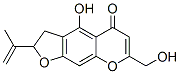 2,3-Dihydro-4-hydroxy-7-hydroxymethyl-2-(1-methylethenyl)-5H-furo[3,2-g][1]benzopyran-5-one CAS#: 17398-06-0