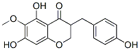 (-)-2,3-Dihydro-5,7-dihydroxy-3-[(4-hydroxyphenyl)methyl]-6-methoxy-4H-1-benzopyran-4-one CAS#: 27435-03-6