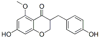 (-)-2,3-Dihydro-7-hydroxy-3-[(4-hydroxyphenyl)methyl]-5-methoxy-4H-1-benzopyran-4-one CAS#: 27245-81-4