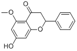 2,3-Dihydro-7-hydroxy-5-methoxy-2-phenyl-4H-1-benzopyran-4-one CAS#: 1090-65-9