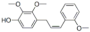2,3-Dimethoxy-4-[(Z)-3-(2-methoxyphenyl)-2-propenyl]phenol CAS#: 20362-18-9