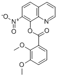 2,3-Dimethoxybenzoic acid 7-nitro-8-quinolyl ester CAS#: 29007-19-0