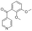 (2,3-Dimethoxyphenyl)-4-pyridinyl-methanone CAS#: 243640-28-0