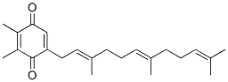 2,3-Dimethyl-5-[(2E,6E)-3,7,11-trimethyl-2,6,10-dodecatrienyl]-2,5-cyclohexadiene-1,4-dione CAS#: 1168-52-1