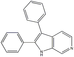 2,3-Diphenyl-1H-pyrrolo[2,3-c]pyridine CAS#: 25797-08-4