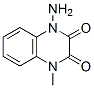2,3-Quinoxalinedione,1-amino-1,4-dihydro-4-methyl-(8CI) CAS#: 21184-51-0
