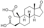 2,3-Seco-5-androstan-17-one-2,3-dicarboxylic acid CAS#: 1165-38-4