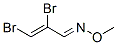2,3-dibromoacrolein O-methyloxime CAS#: 113996-88-6