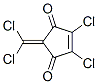2,3-dichloro-5-(dichloromethylidene)cyclopent-2-ene-1,4-dione CAS#: 18964-31-3