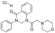 2,3-dihydro-1-(morpholinoacetyl)-3-phenylquinazolin-4(1H)-one monohydrochloride CAS#: 19395-78-9