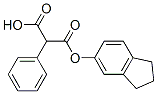 (2,3-dihydro-1H-inden-5-yl) hydrogen phenylmalonate CAS#: 27932-00-9