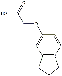 ((2,3-dihydro-1h-inden-5-yl)oxy)aceticacid CAS#: 1878-58-6