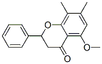 2,3-dihydro-5-methoxy-7,8-dimethyl-2-phenyl-4H-1-benzopyran-4-one CAS#: 2812-09-1