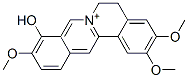 2,3,10-Trimethoxy-5,6-dihydrodibenzo[a,g]quinolizinium-9-ol CAS#: 16176-68-4