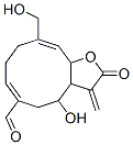2,3,3a,4,5,8,9,11a-Octahydro-4-hydroxy-10-hydroxymethyl-3-methylene-2-oxocyclodeca[b]furan-6-carbaldehyde CAS#: 28400-15-9