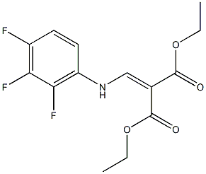 [[(2,3,4-Trifluorophenyl)amino]methylene]propanedioic acid diethyl ester CAS#: 100501-60-8