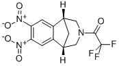 2,3,4,5-Tetrahydro-7,8-dinitro-3-(trifluoroacetyl)-1,5-methano-1H-3-benzazepine CAS#: 230615-59-5