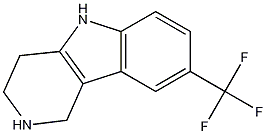 2,3,4,5-Tetrahydro-8-(trifluoromethyl)-1H-pyrido[4,3-b]indole CAS#: 19735-44-5