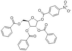 2',3',5'-TRI-O-BENZOYL-1-O-P-NITRO- BENZOYL D -RIBOFURANOSE CAS#: 108392-15-0