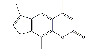 2,3,5,9-tetramethyl-7H-furo[3,2-g][1]benzopyran-7-one CAS#: 113969-43-0