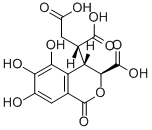 (2S)-2-[(3S)-3,4-Dihydro-3α-carboxy-5,6,7-trihydroxy-1-oxo-1H-2-benzopyran-4β-yl]butanedioic acid CAS#: 23725-05-5