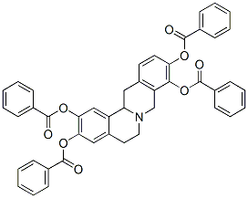 2,3,9,10-Berbinetetrol,  tetrabenzoate  (7CI) CAS#: 106570-40-5