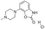 2(3H)-BENZOXAZOLONE, 7-(4-METHYL-1-PIPERAZINYL)-, MONOHYDROCHLORIDE CAS#: 269718-83-4