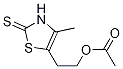 2(3H)-Thiazolethione, 5-[2-(acetyloxy)ethyl]-4-Methyl- CAS#: 14066-76-3