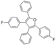 2,4-Bis(p-fluorophenyl)-3,5-diphenylfuran CAS#: 18741-99-6