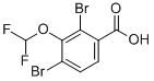 2,4-DIBROMO-3-(DIFLUOROMETHOXY)BENZOIC ACID CAS#: 223595-28-6