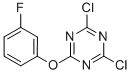 2,4-DICHLORO-6-(3-FLUOROPHENOXY)-1,3,5-TRIAZINE CAS#: 112748-45-5