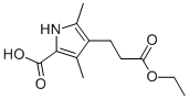 2,4-DIMETHYL-3-(CARBETHOXY PROPYL)-PYRROLE-5-CARBOXYLIC ACID CAS#: 113380-34-0