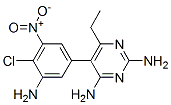 2,4-Diamino-5-(3-amino-4-chloro-5-nitrophenyl)-6-ethylpyrimidine CAS#: 21813-35-4