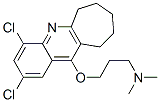 2,4-Dichloro-11-[3-(dimethylamino)propoxy]-7,8,9,10-tetrahydro-6H-cyclohepta[b]quinoline CAS#: 18833-64-2