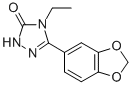 2,4-Dihydro-5-(1,3-benzodioxol-5-yl)-4-ethyl-3H-1,2,4-triazol-3-one CAS#: 108132-91-8