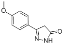2,4-Dihydro-5-(4-methoxyphenyl)-3H-pyrazol-3-one CAS#: 1578-89-8