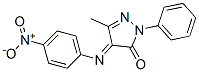 2,4-Dihydro-5-methyl-4-[(4-nitrophenyl)imino]-2-phenyl-3H-pyrazol-3-one CAS#: 27807-97-2