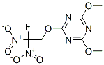 2,4-Dimethoxy-6-(2-fluoro-2,2-dinitroethoxy)-1,3,5-triazine CAS#: 100508-56-3