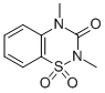 2,4-Dimethyl-2H-1,2,4-benzothiadiazin-3(4H)-on-1,1-dioxide CAS#: 13338-03-9