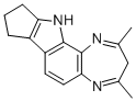 2,4-Dimethyl-8,9-cyclopentene-3H-(1,4)diazepine(2,3-g)indole CAS#: 107369-97-1