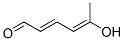 2,4-Hexadienal, 5-hydroxy-, (E,E)- (9CI) CAS#: 102605-96-9