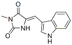 2,4-Imidazolidinedione, 5-(1H-indol-3-ylmethylene)-3-methyl- CAS#: 200804-97-3