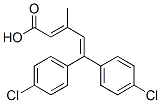 2,4-Pentadienoic acid, 5,5-bis(p-chlorophenyl)-3-methyl- CAS#: 2166-84-9