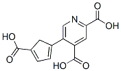 2,4-Pyridinedicarboxylic acid, 5-(4-carboxy-1,3-cyclopentadien-1-yl)- CAS#: 108997-31-5
